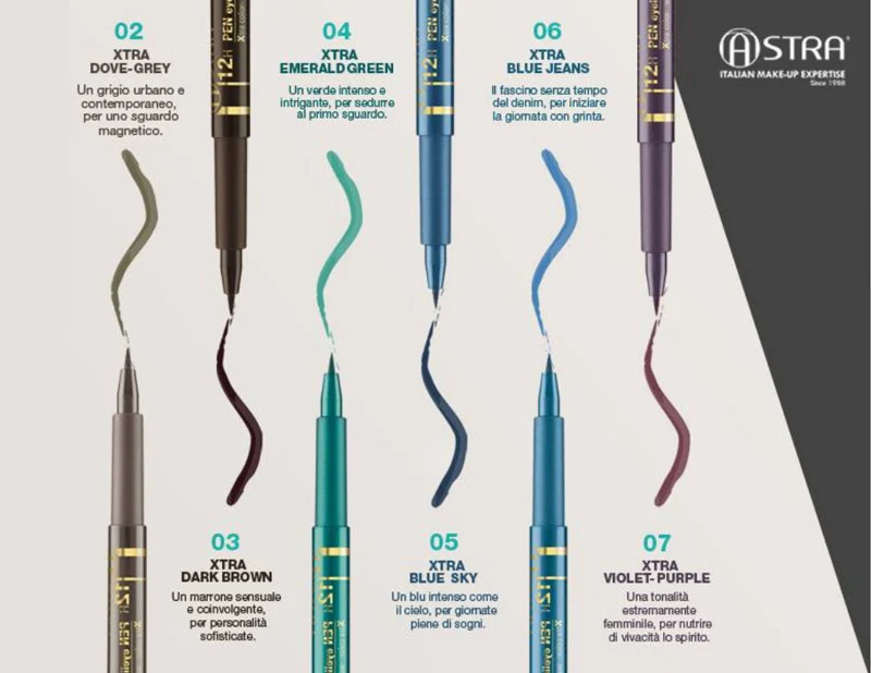 Astra - 12H PEN EYELINER