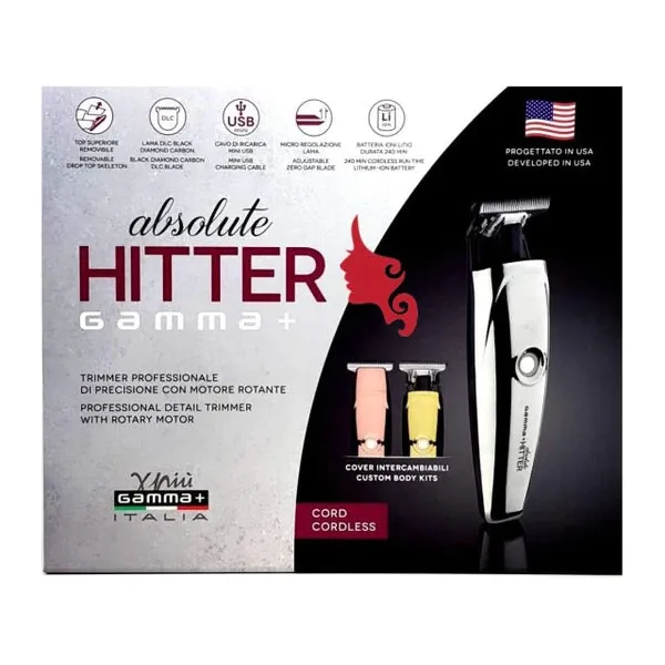GAMMA PIU TRIMMER CORDLESS HITTER ABSOLUTE