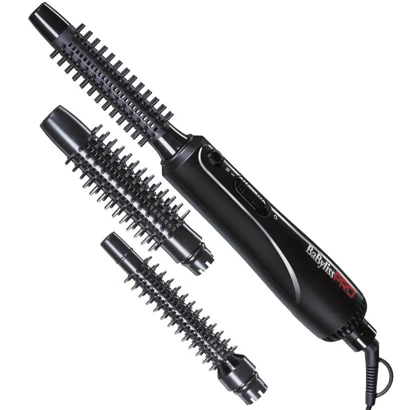 BABYLISS SPAZZOLA INTERCAMBIABILE AD ARIA TRIO - BAB3400E Ø 14/19/24