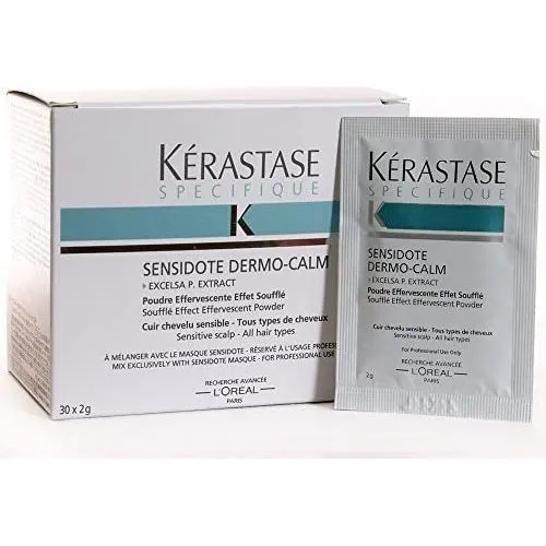 KERASTASE SPECIFIQUE SENSIDOTE DERMO-CALM POUDRE EFFERVESCENTE EFFET SOUFFLE 30 x 2 G