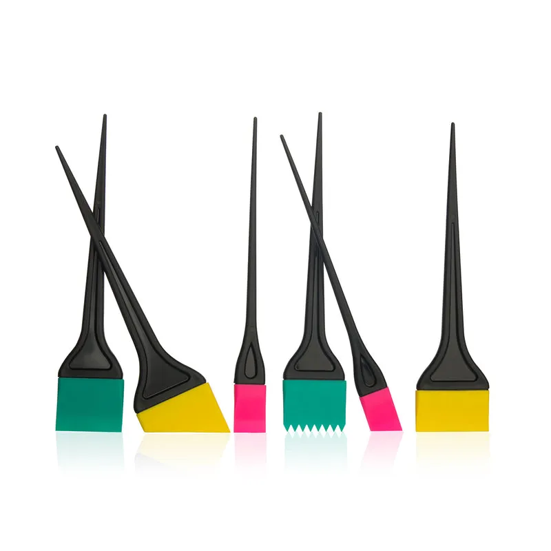 PENNELLO TINTA IN SILICONE MULTIFORMA SET 6 PZ