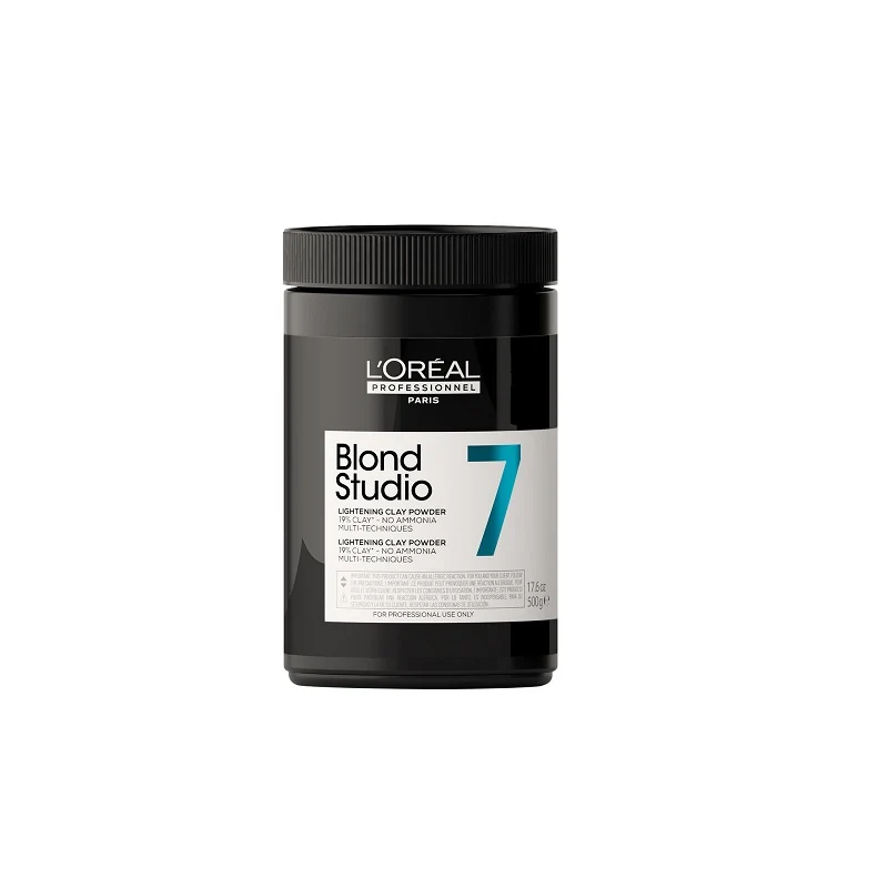 DECOLORAZIONE 7 TONI 500 G - LIGHTENING CLAY POWDER BLOND STUDIO L'OREAL