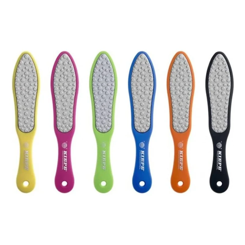 RASPA PIEDI ACCIAIO INOX COLORI ASSORTITI
