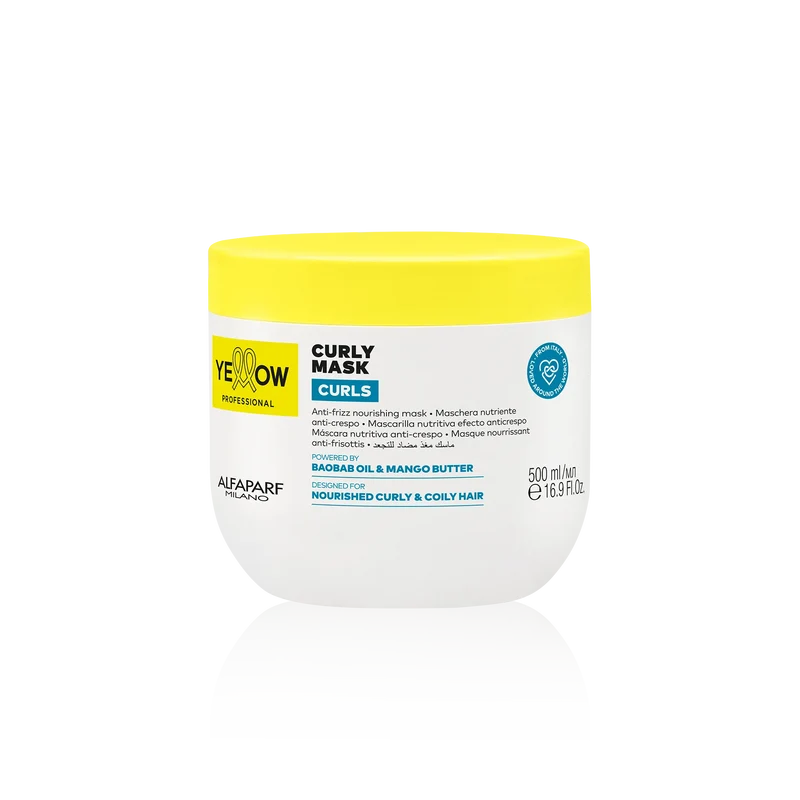ALFAPARF YELLOW CURL MASK 500 ML