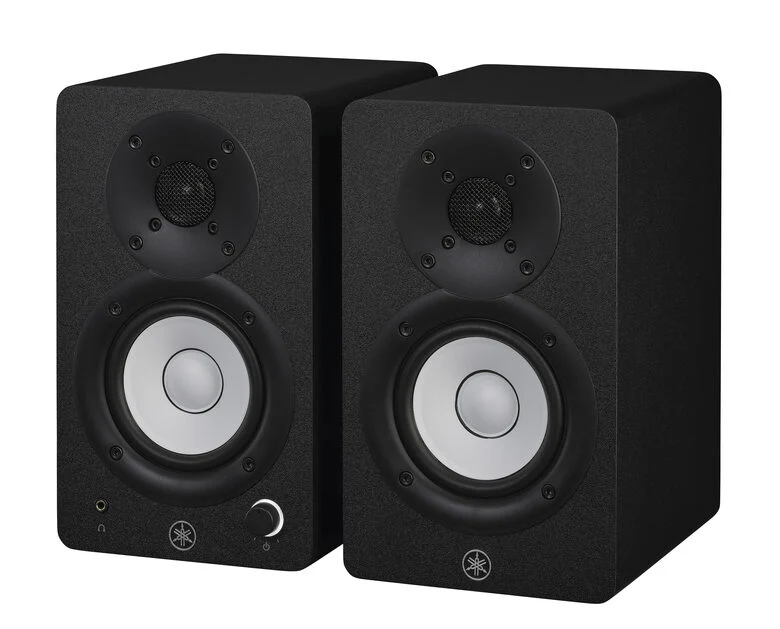 Yamaha HS3 Black Coppia Casse Amplificate RCA Jack XLR 52W 2vie T1,9 W9 BassReflex
