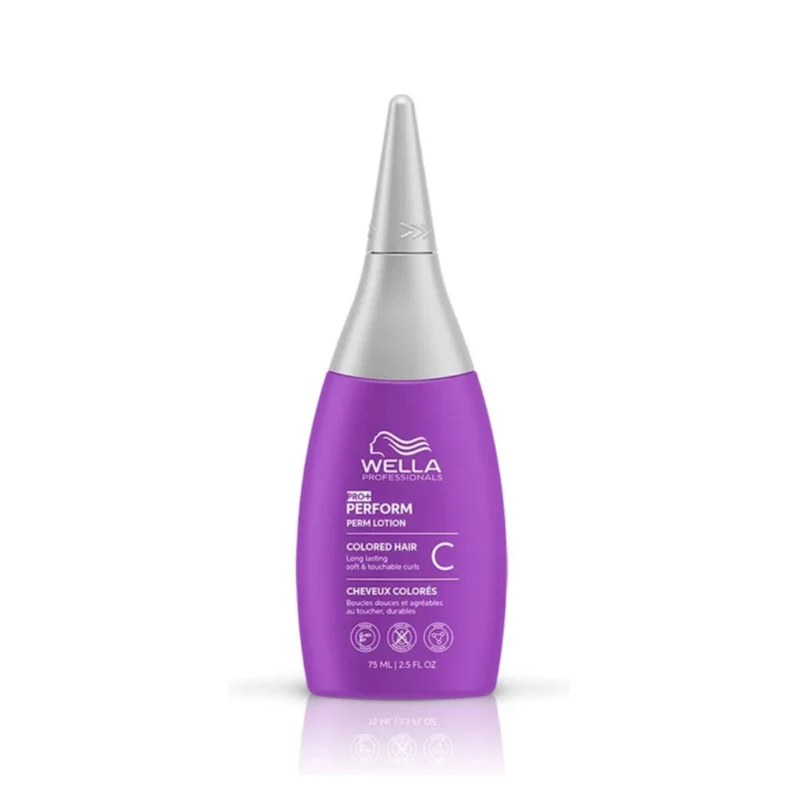 Wella Perform Pro+ Permanente C 75ml – Lozione Capelli Colorati e Sensibilizzati