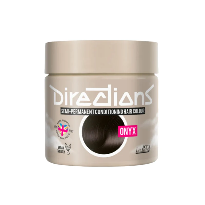 Directions Onyx Tinta Semipermanente Nero Intenso Effetto Lucido 100ml