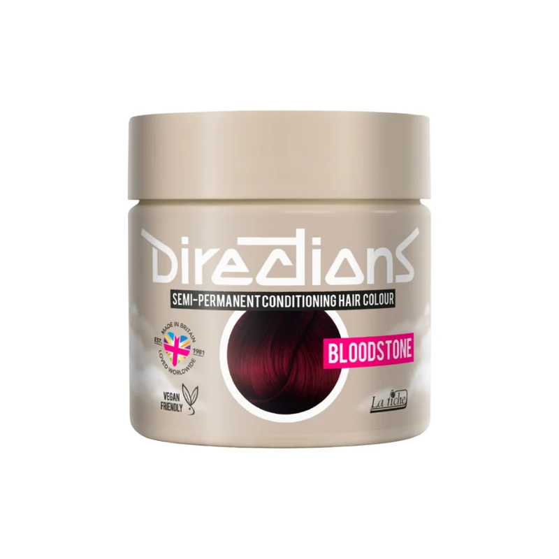 Directions Bloodstone Tinta Semipermanente Castano Intenso con Riflessi Rossi 100ml
