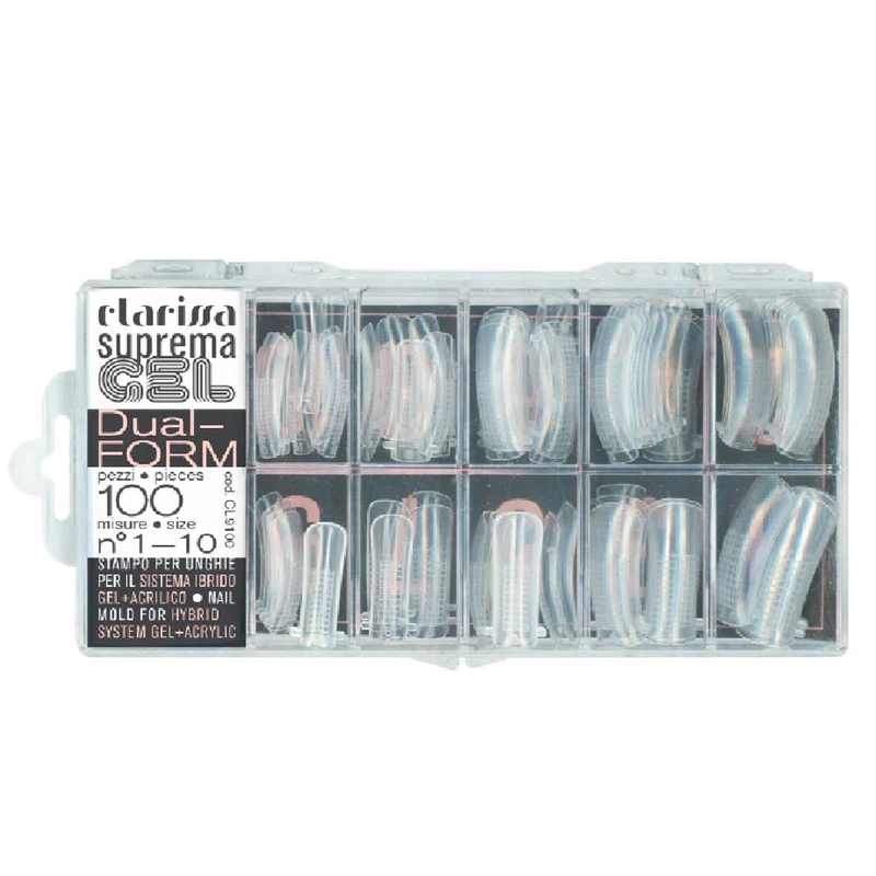Clarissa Suprema Tips Dual-Form 100pz