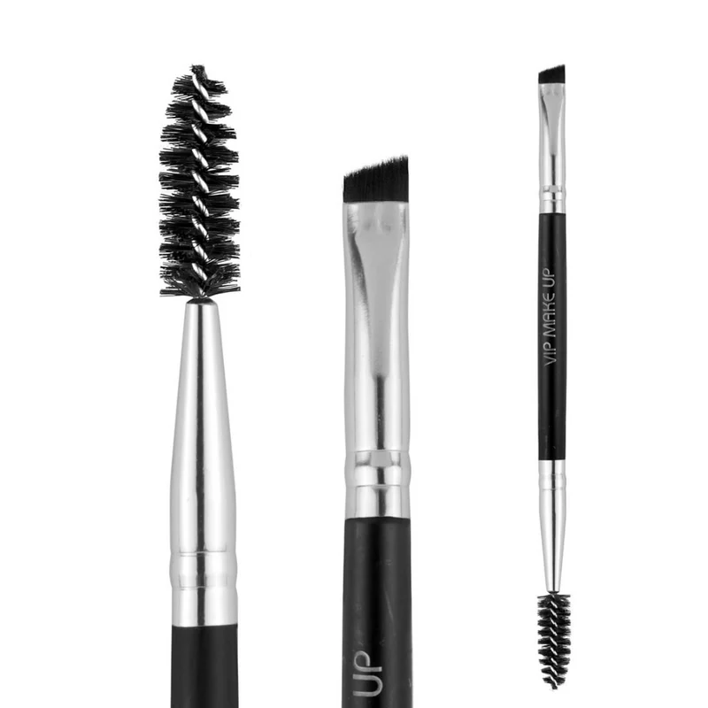 Vip Make Up Pennello Sopracciglia Doppia Punta con Scovolino