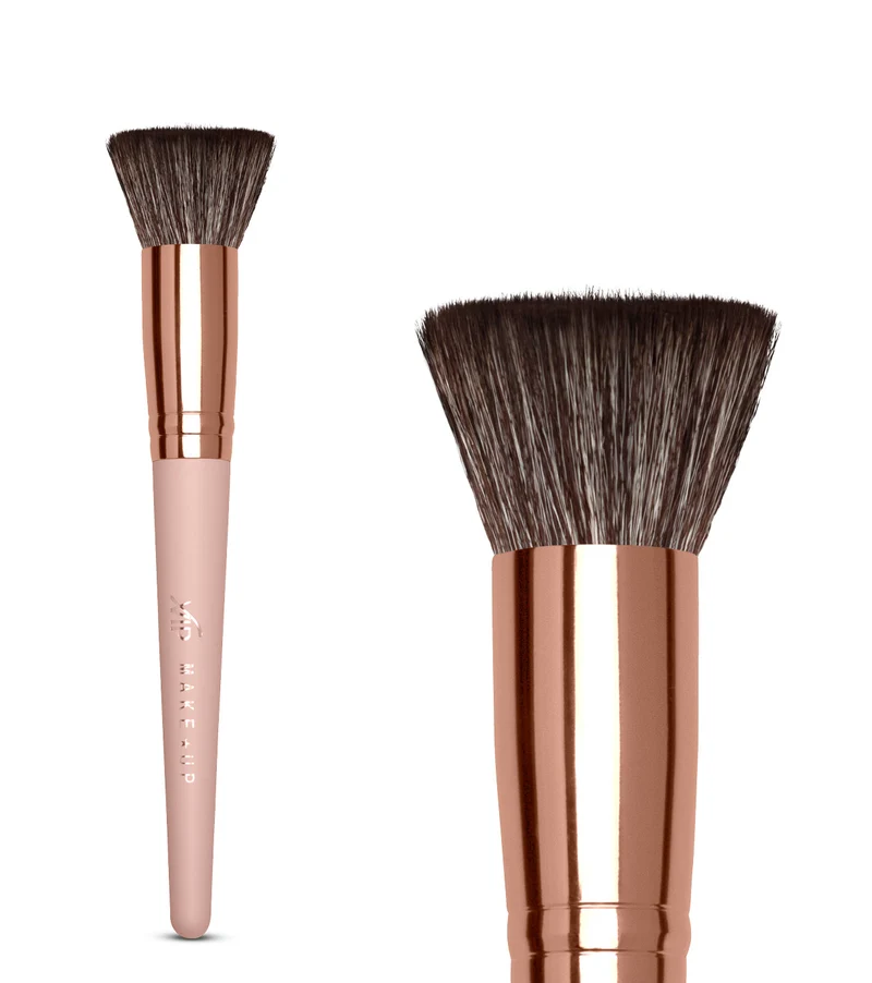 Vip Make Up #02 Foundation Brush – Pennello Fondotinta Coprenza Media-Totale