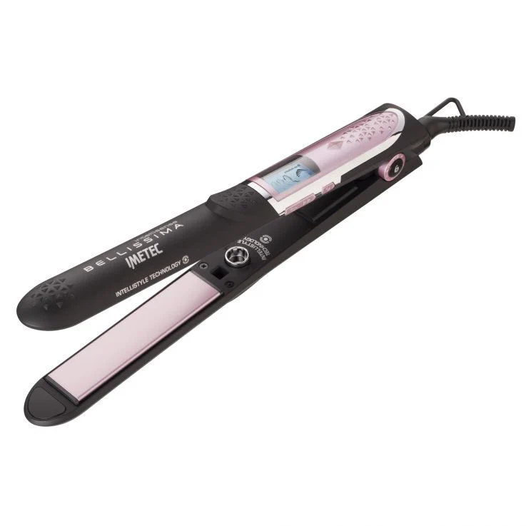 Bellissima Intelllisense B24 100 Piastra per capelli Caldo Nero, Rosa 1,8 m