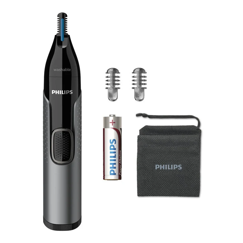 Philips Serie 3000 Rifinitore per peli di naso, orecchie e sopracciglia