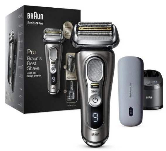 Braun Series 9 9475cc Rasoio Trimmer Nero