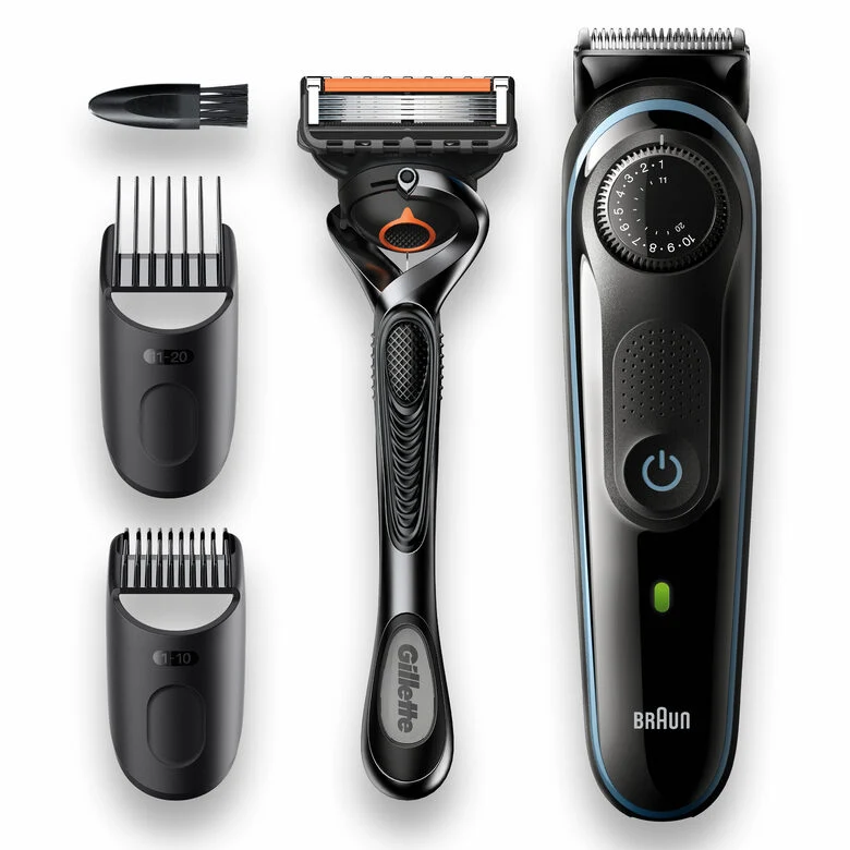 Braun BeardTrimmer 5 BT5340 Nero, Blu
