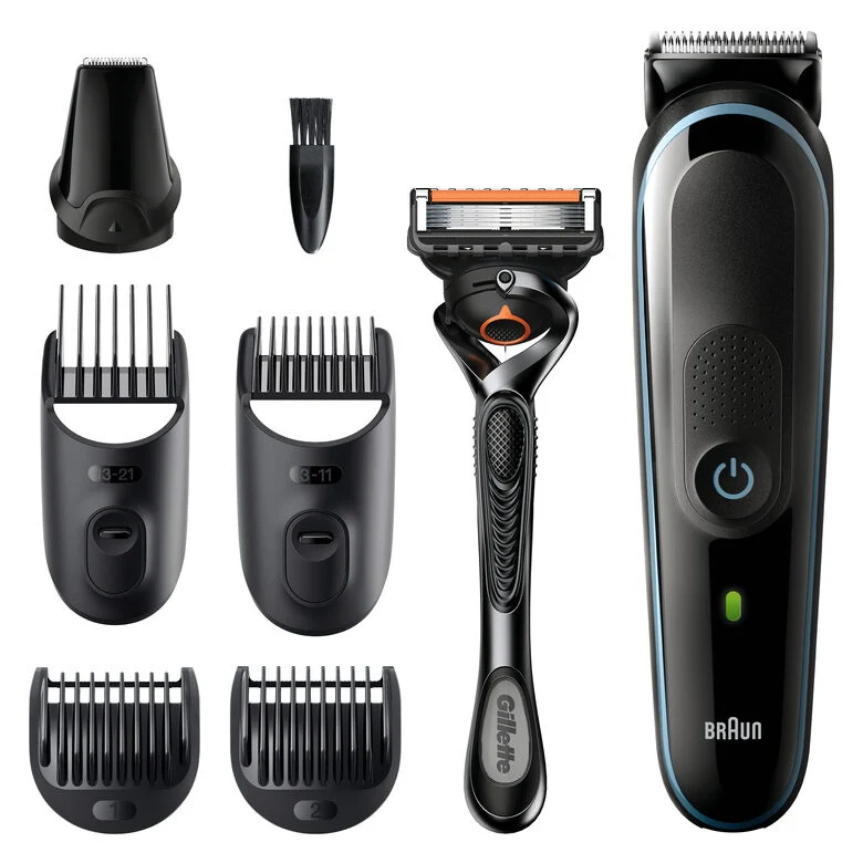 Braun All-in-one MGK5355 Nero, Blu