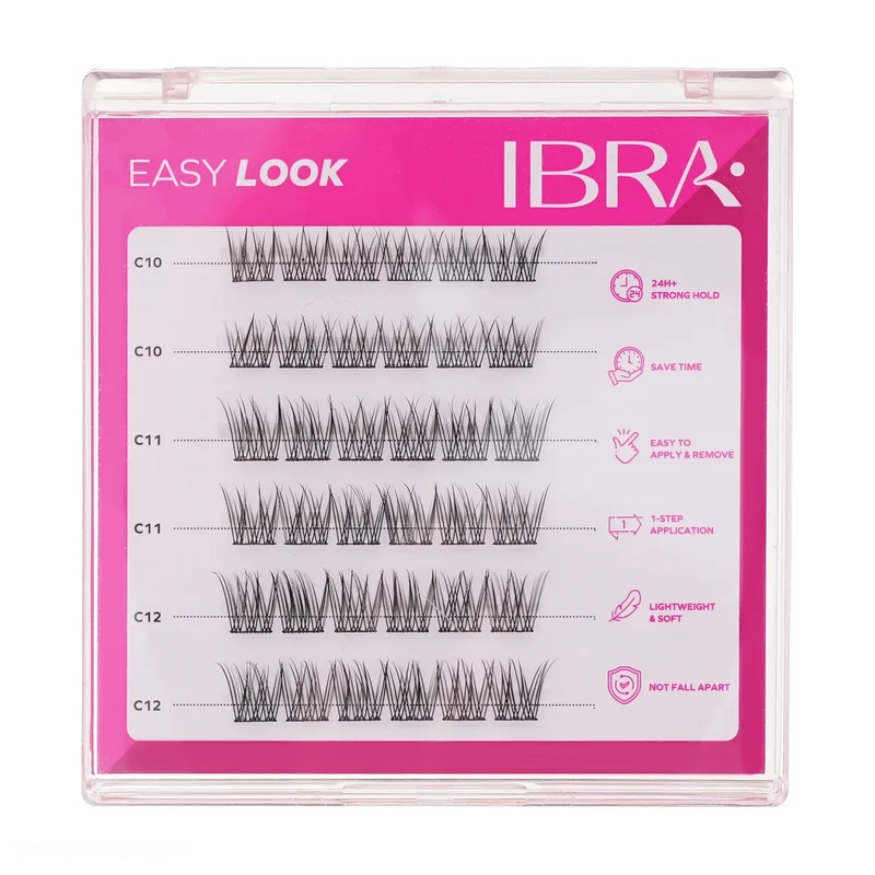 Ibra Make Up - Ciglia finte autoadesive Easy Look