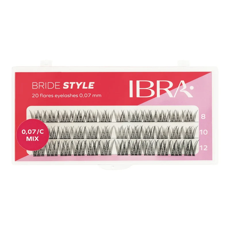 Ibra Make Up - Ciglia finte a ciuffetto Bride Style - Professional Make Up Lashes