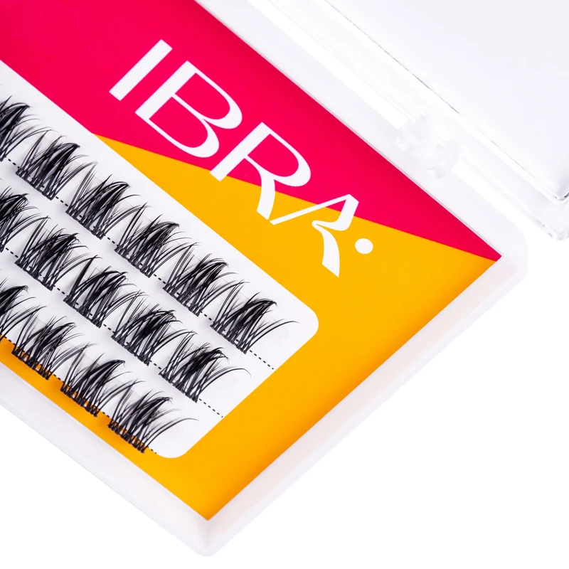 Ibra Make Up - Ciglia finte a ciuffetto Insta Style Mix - Professional Make Up Lashes