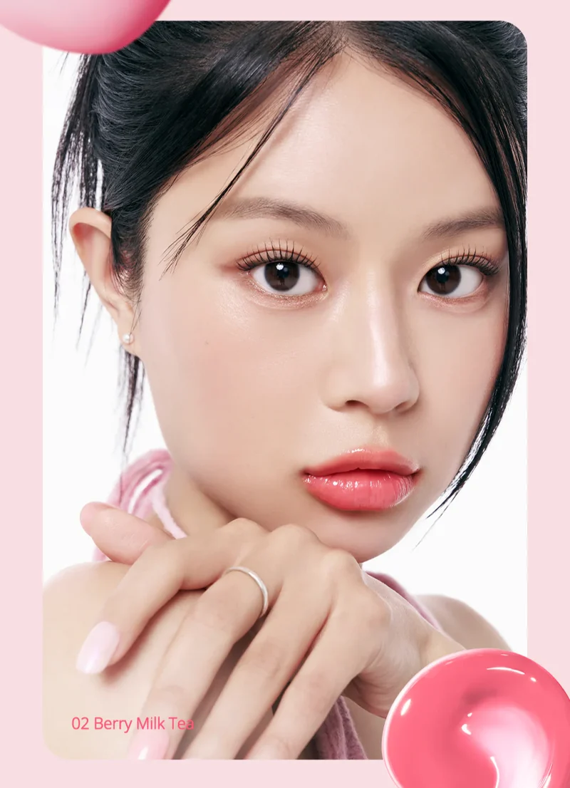 Heart Jam Glow Lip - 02 Berry Milk Tea