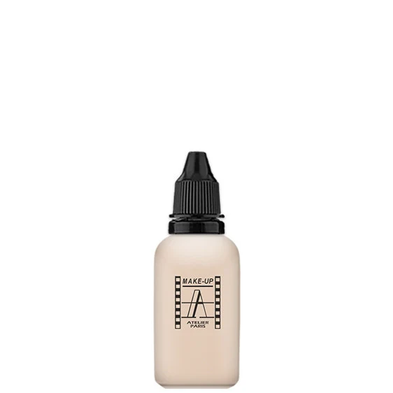 Make Up Atelier Paris - Fondotinta HD Fluid Foundation - Pennello e aerografo