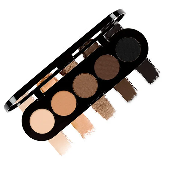 Make Up Atelier Paris - Palette Ombretti T03S Natural Brown - PRO 5 Eyeshadow Palette