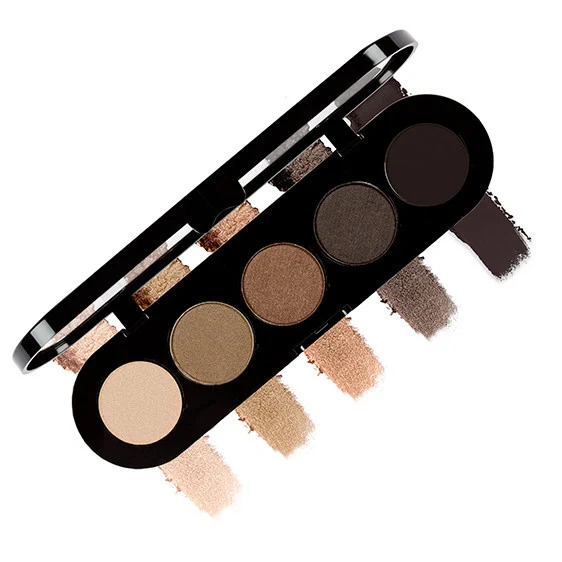 Make Up Atelier Paris - Palette Ombretti T26 Smokey Brown - PRO 5 Eyeshadow Palette