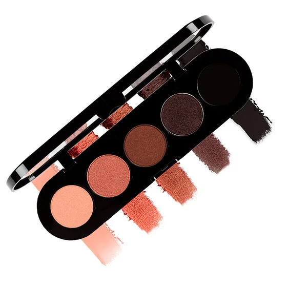 Make Up Atelier Paris - Palette Ombretti T02 Burnt Umber - PRO 5 Eyeshadow Palette