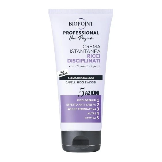 Biopoint Professional Hair Program Crema Istantanea Ricci Disciplinati 200ml