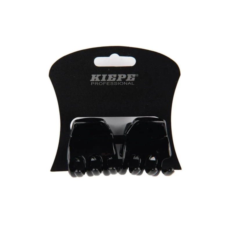 Kiepe Pinze Mollettine Nere per Capelli 3,2 cm 2 pz