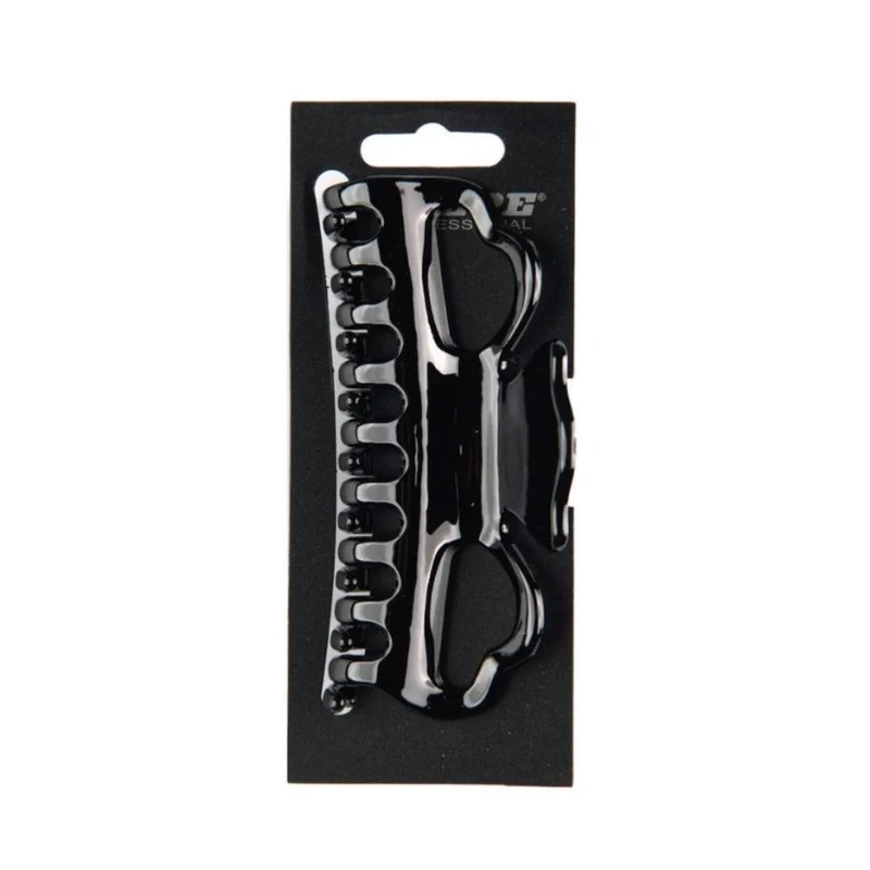 Kiepe Pinza Mollettone per Capelli Nera 10 cm 1 pz
