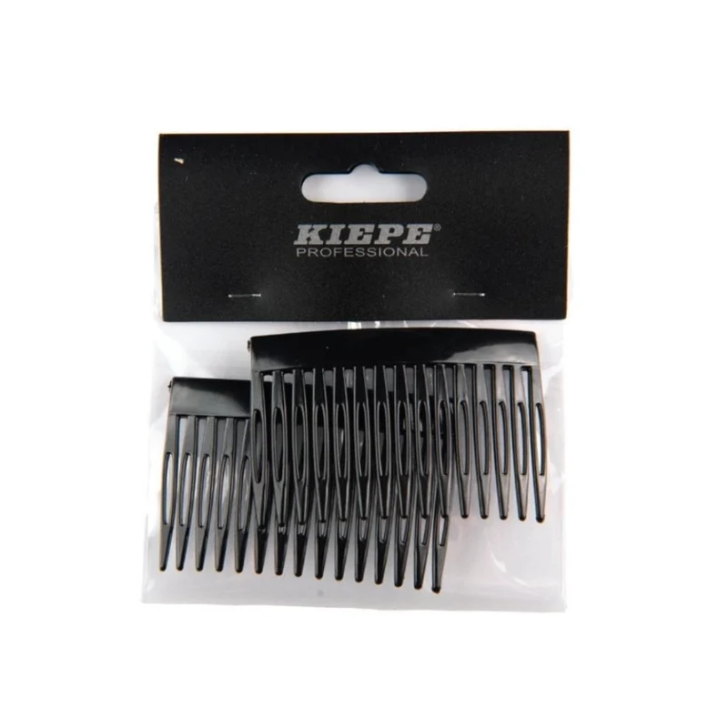 Kiepe Pettinino Nero per Capelli 7 cm 2 pz