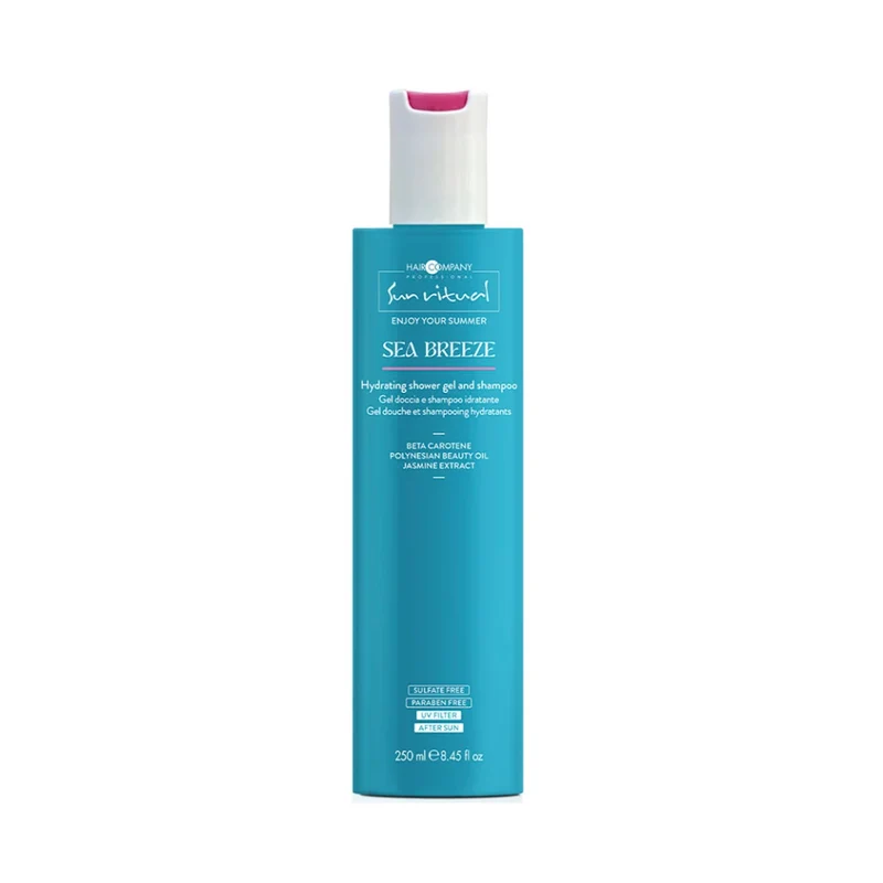 Hair Company Sea Breeze Hydrating Shower Gel Shampoo Doccia Shampoo Idratante 250 ml