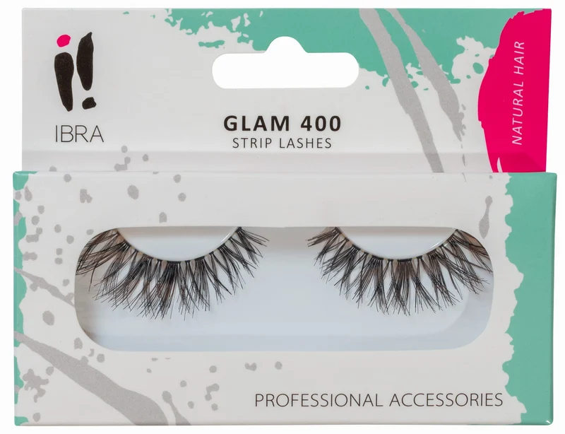 Ibra Make Up - GLAM400 Ciglia Finte - Professional Make Up Lashes
