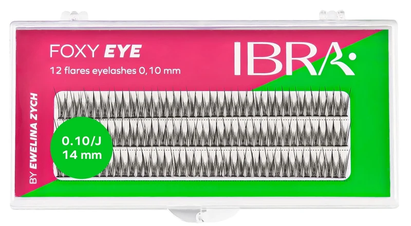 Ibra Make Up - Ciglia finte a ciuffetto Foxy Eyes by Ewelina Zych Eweska77 - Professional Make Up Lashes