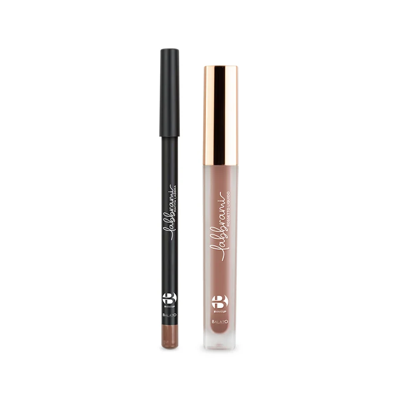 Kit Labbrami | Rossetto e Matita Per Labbra Vellutate e Seducenti