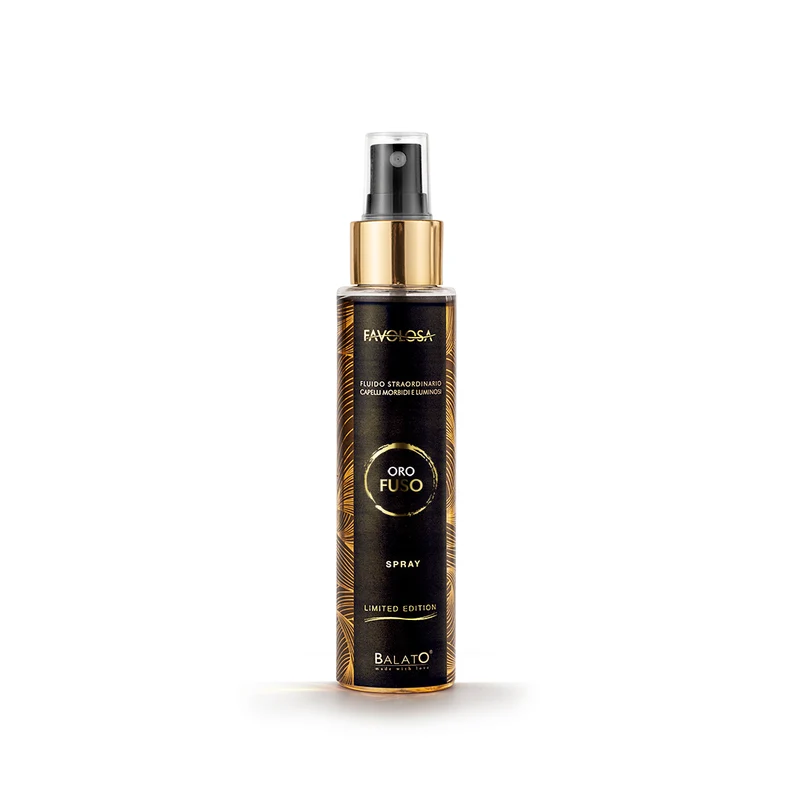 Oro Fuso Spray | Fluido Straordinario Per Capelli Morbidi e Luminosi