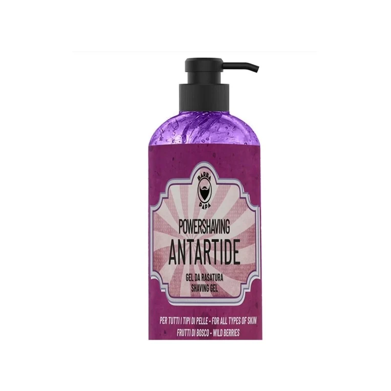 Barbapapà Powershaving ANTARTIDE Gel Da Rasatura - 1000 Ml