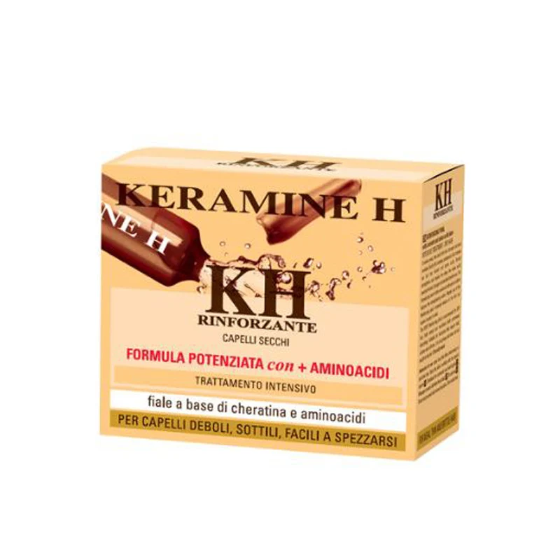 Keramine H Fiale Rinforzanti Capelli Secchi 10X10ML