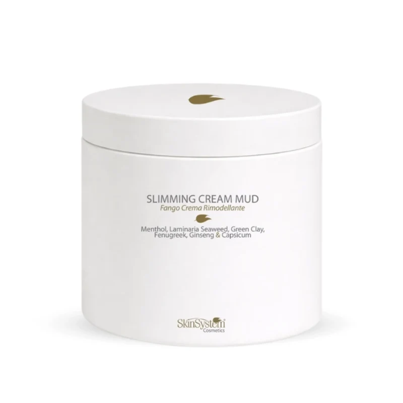 SkinSystem Slimming Cream Mud 500ml – Fango Crema Rimodellante Senza Risciacquo Effetto Freddo/Caldo