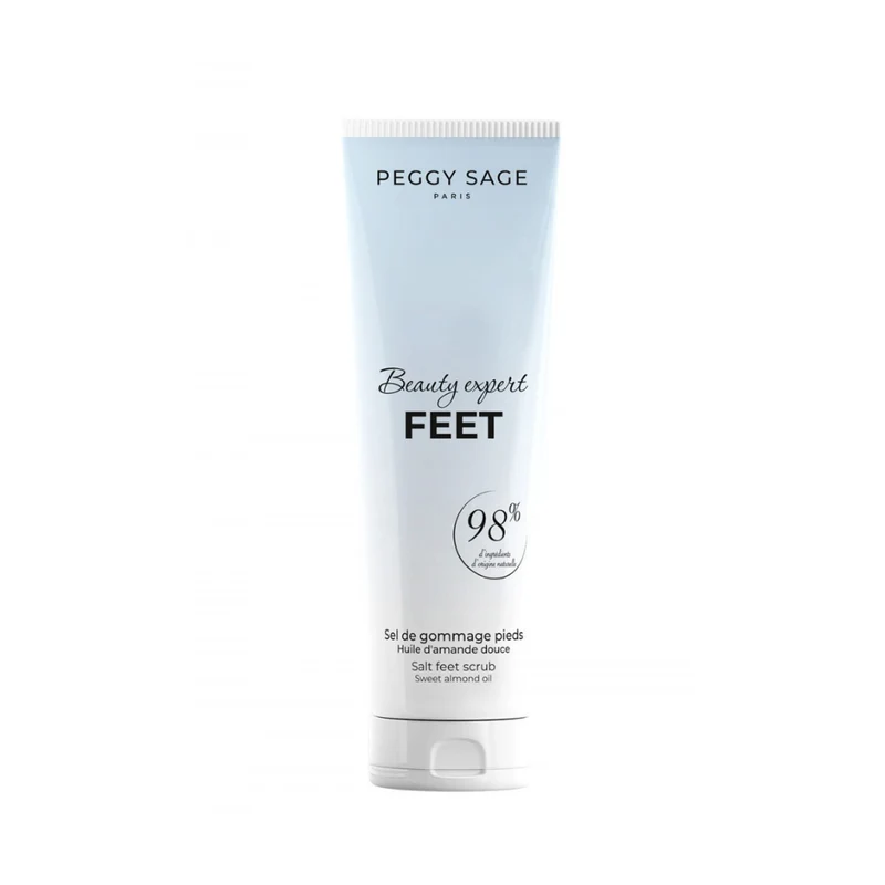 Peggy Sage Sale Scrub Piedi Olio di Mandorle Dolci 125g