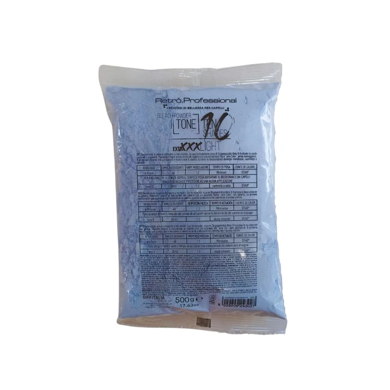 Retrò Professional ITONE Ten Shades Decolorante Blu 500 gr