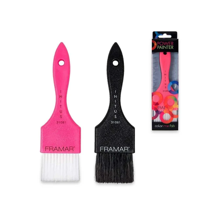 Framar Power Painter Pennelli Professionali per Tinta e Balayage 2pz