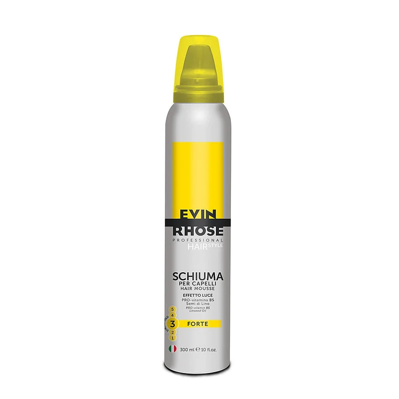 Evin Rhose Mousse Effetto Luce Tenuta forte 300ml