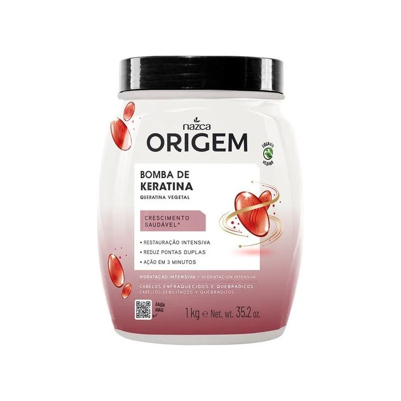 NAZCA Origem Keratin Bomb Maschera 1kg