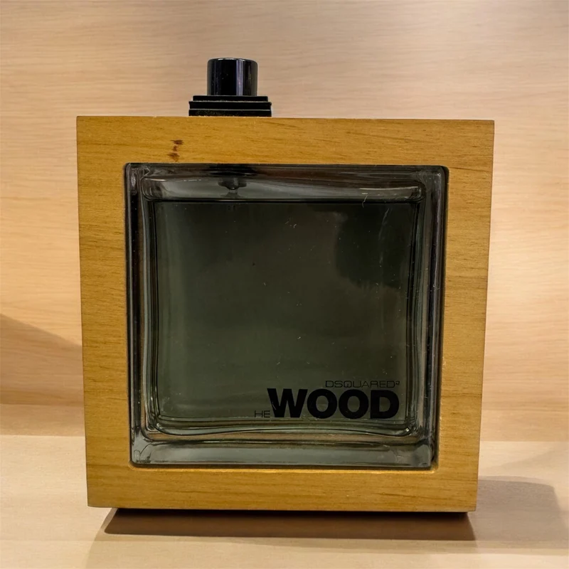 DSQuared HeWood Eau de Toilette 100ml TESTER Usato