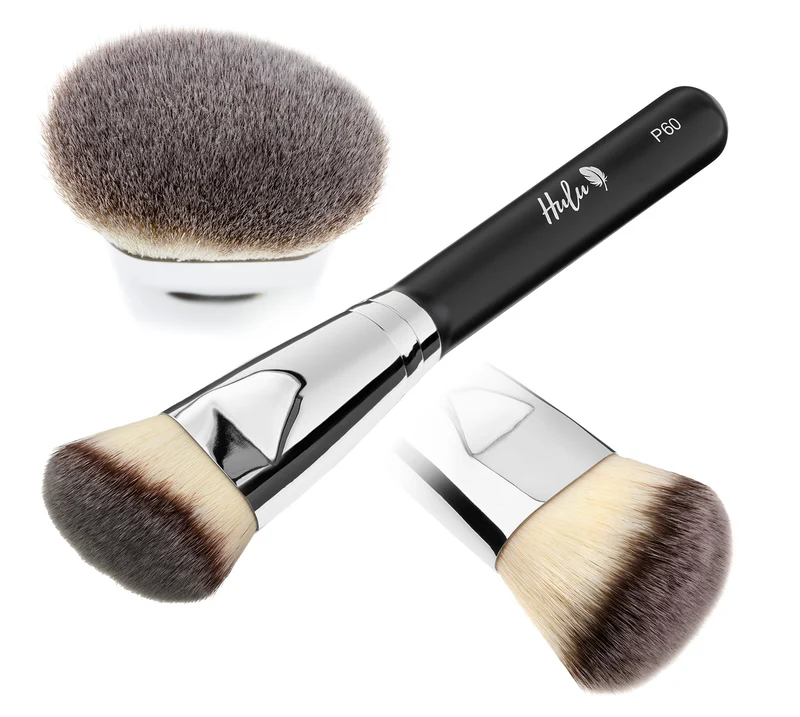 Hulu Brushes - P60 - Pennello Viso Angolare - Cream & Powder Angled Face Brush
