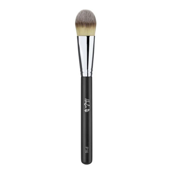 Hulu Brushes - P16 - Pennello Viso Piatto - Flat Face Brush Skincare, Prime & Foundation