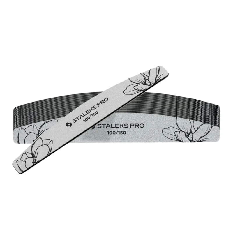 Staleks Pro Lima Unghie Mezzaluna EXPERT 40 Grana 100/150 – 25 Pezzi