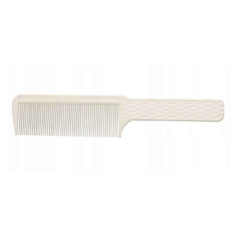 JRL Pettine Barber Blending Comb Bianco Con Manico J202